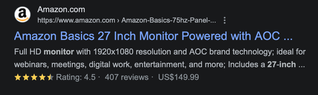 schema markup rich snippets